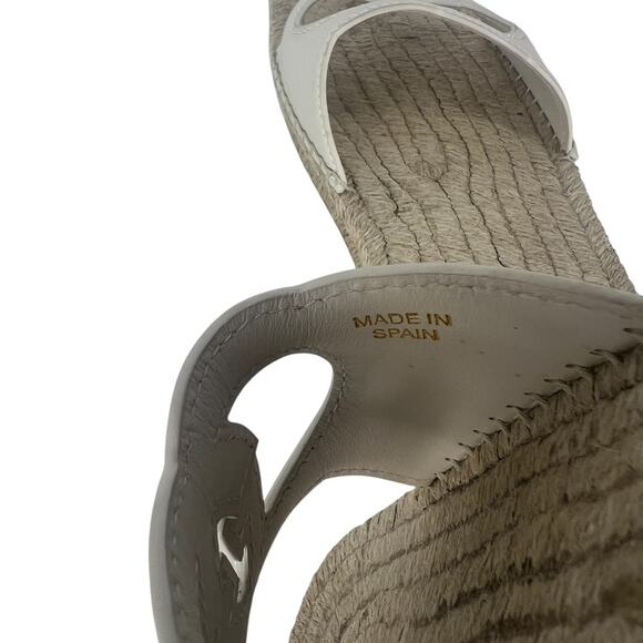 Gucci Carlos Interlocking GG Cut Out Leather Espadrille Slides 39 - Picture 15 of 16